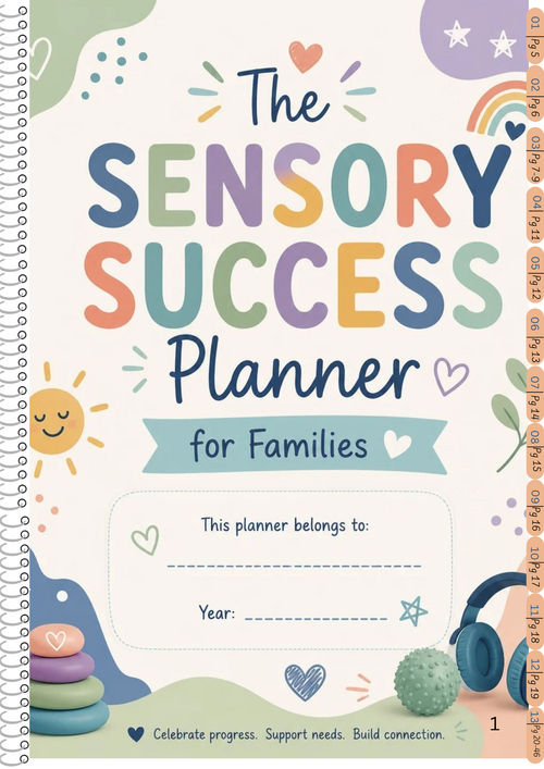The Sensory Success Planner for Families cover